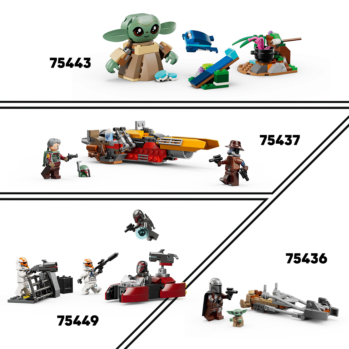 Đồ Chơi Lắp Ráp Chiến Giáp Binh Sĩ Clone Shock LEGO STAR WARS 75448