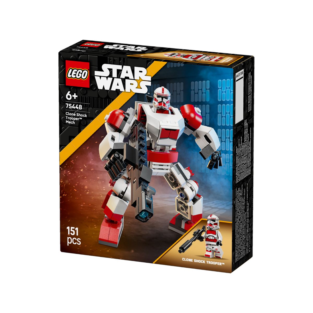 Đồ Chơi Lắp Ráp Chiến Giáp Binh Sĩ Clone Shock LEGO STAR WARS 75448