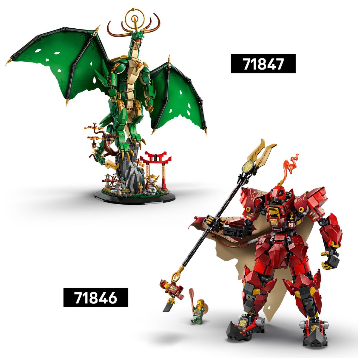 Đồ Chơi Lắp Ráp Chiến Giáp Hiệp Sĩ Lửa LEGO NINJAGO 71846