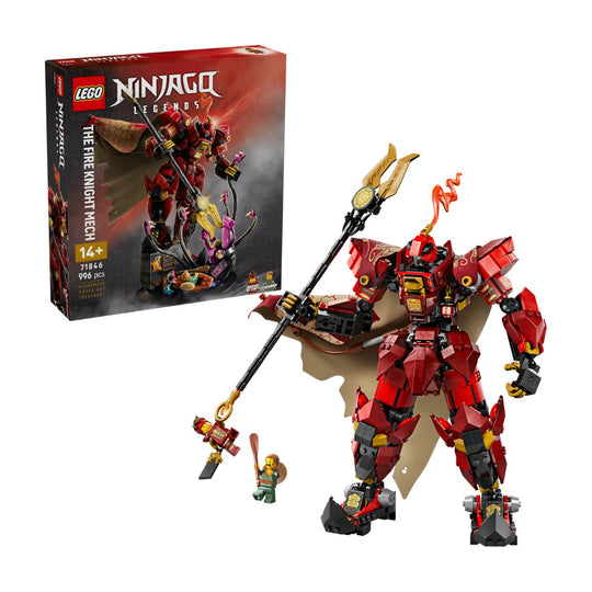 LEGO NINJAGO 71846 Fire Knight Armor Building Set (996 pieces)
