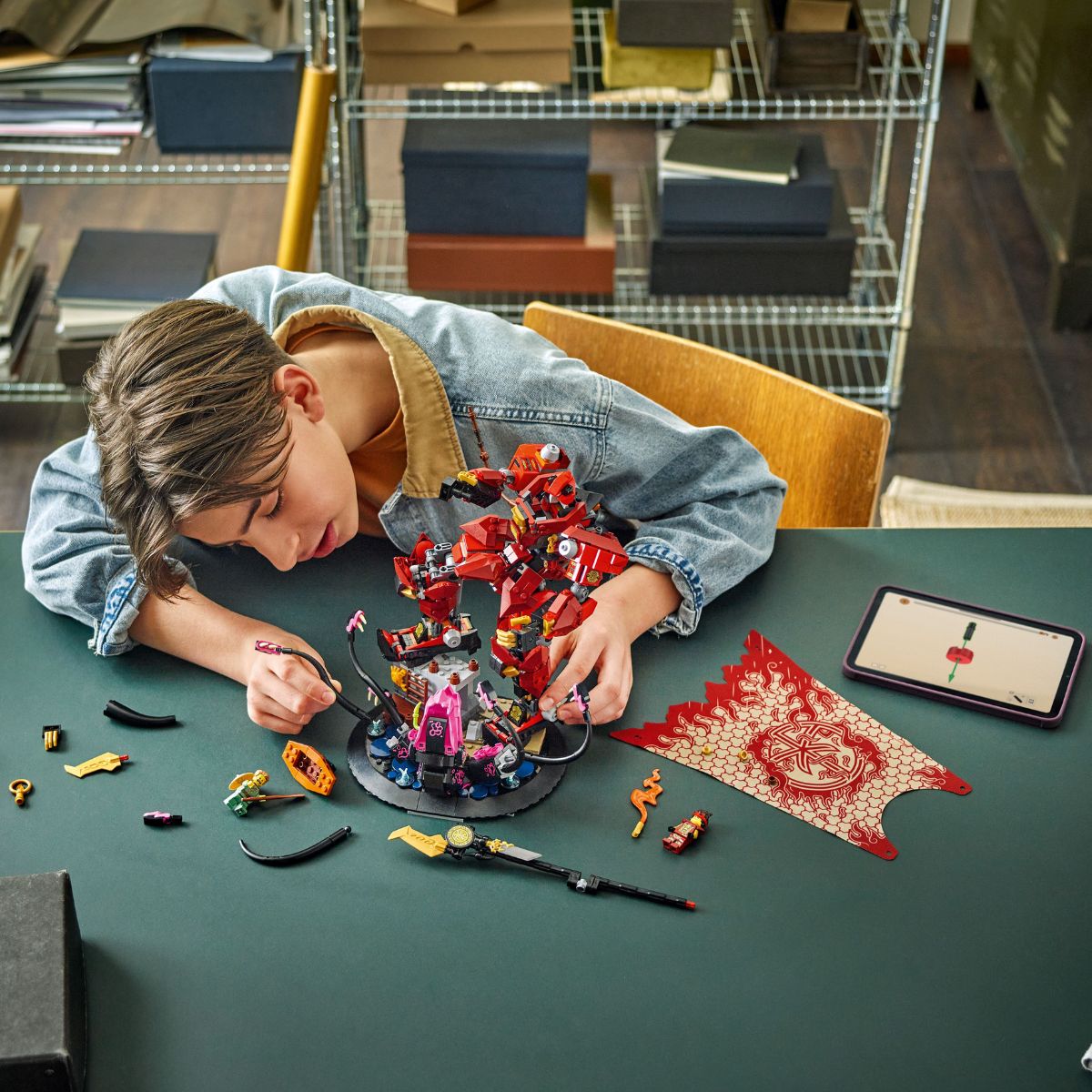 Đồ Chơi Lắp Ráp Chiến Giáp Hiệp Sĩ Lửa LEGO NINJAGO 71846