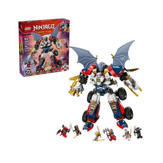 Zane's Fusion Battle Armor Buildable LEGO NINJAGO Set 71834 (1187 pieces)