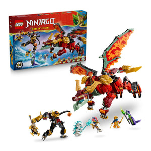 Đồ Chơi Lắp Ráp Chiến Giáp Rồng Biến Hình Của Wyldfyre LEGO NINJAGO 71868 (821 chi tiết)