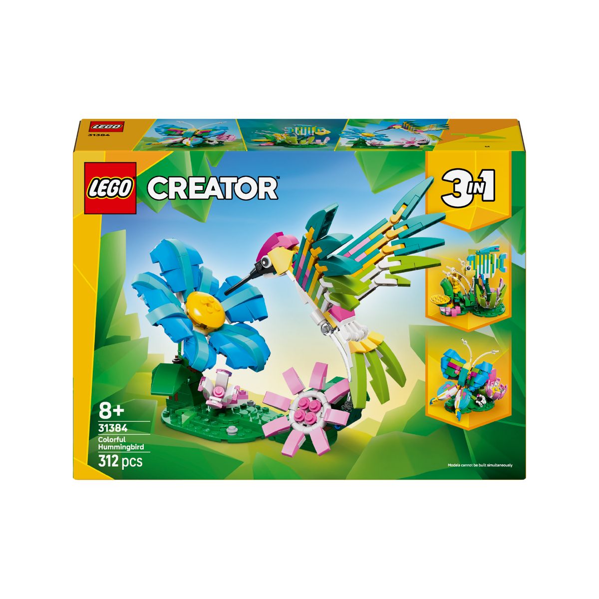 Đồ Chơi Lắp Ráp Chim Ruồi Ngũ Sắc LEGO CREATOR 31384