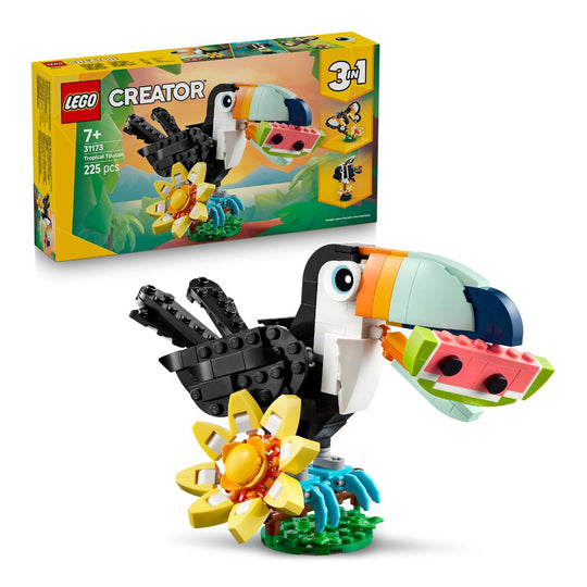 Đồ Chơi Lắp Ráp Chim Toucan LEGO CREATOR 31173 (225 chi tiết)