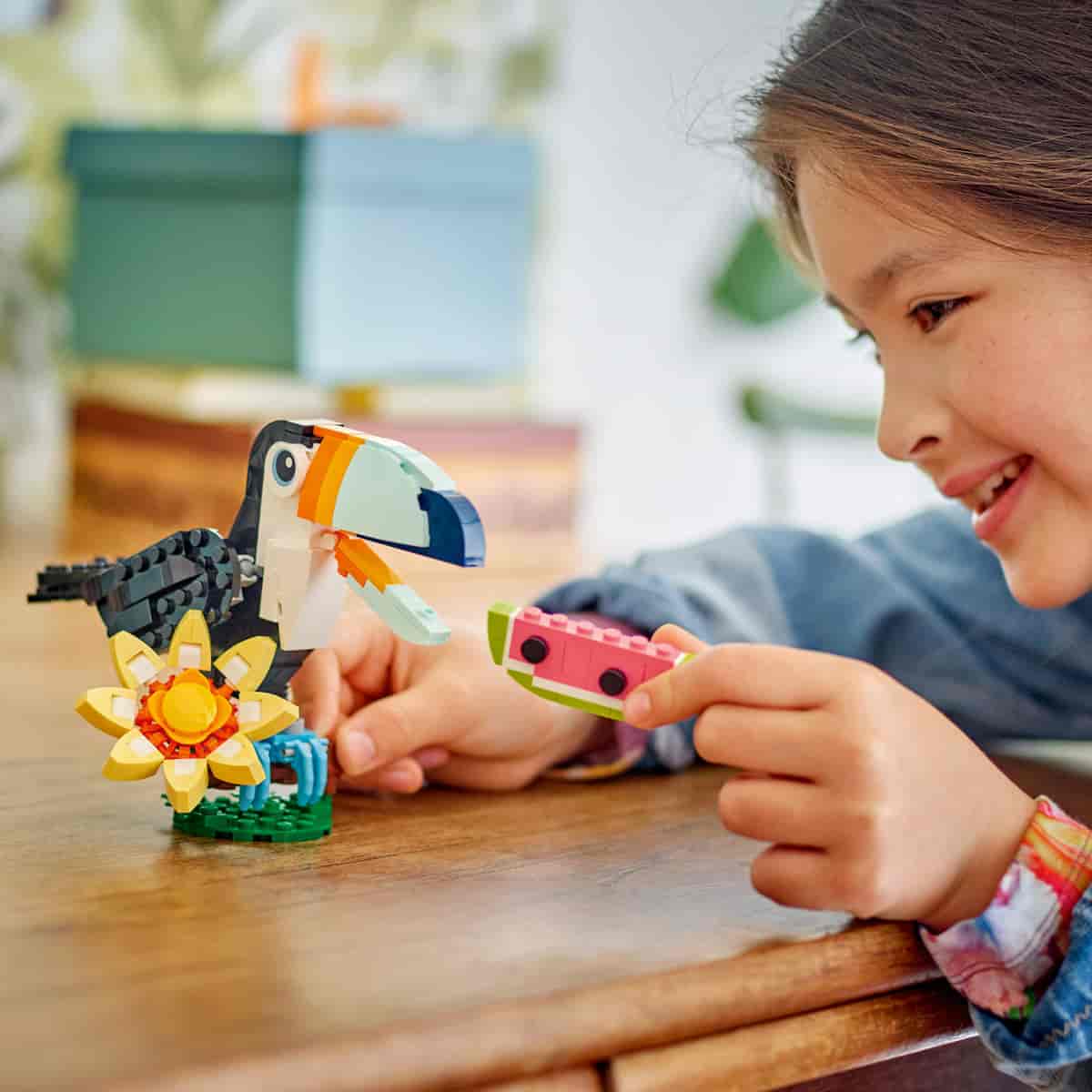 Đồ Chơi Lắp Ráp Chim Toucan LEGO CREATOR 31173