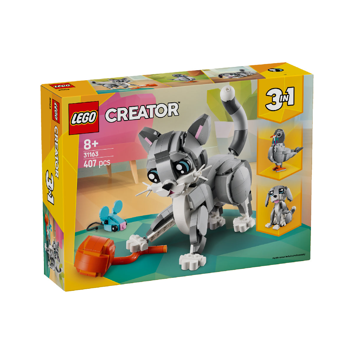 Đồ Chơi Lắp Ráp Chú Mèo Tinh Nghịch LEGO CREATOR 31163