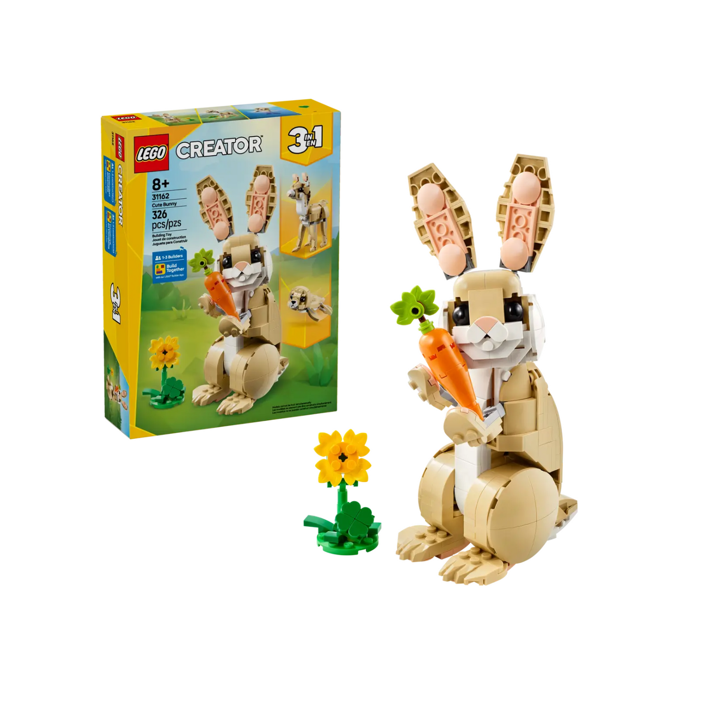 Đồ Chơi Lắp Ráp Chú Thỏ Đáng Yêu LEGO CREATOR 31162