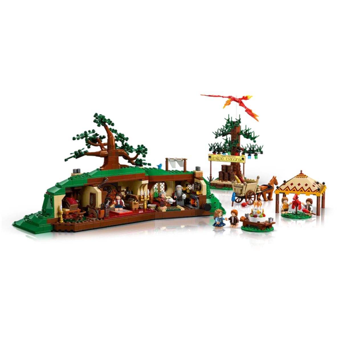 Đồ Chơi Lắp Ráp Chúa Tể Những Chiếc Nhẫn: Shire LEGO ICONS 10354
