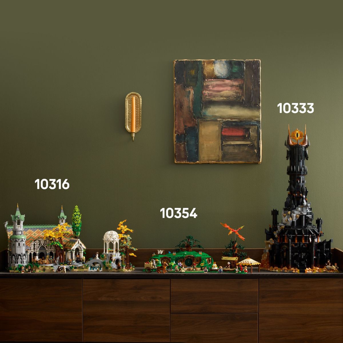 Đồ Chơi Lắp Ráp Chúa Tể Những Chiếc Nhẫn: Shire LEGO ICONS 10354