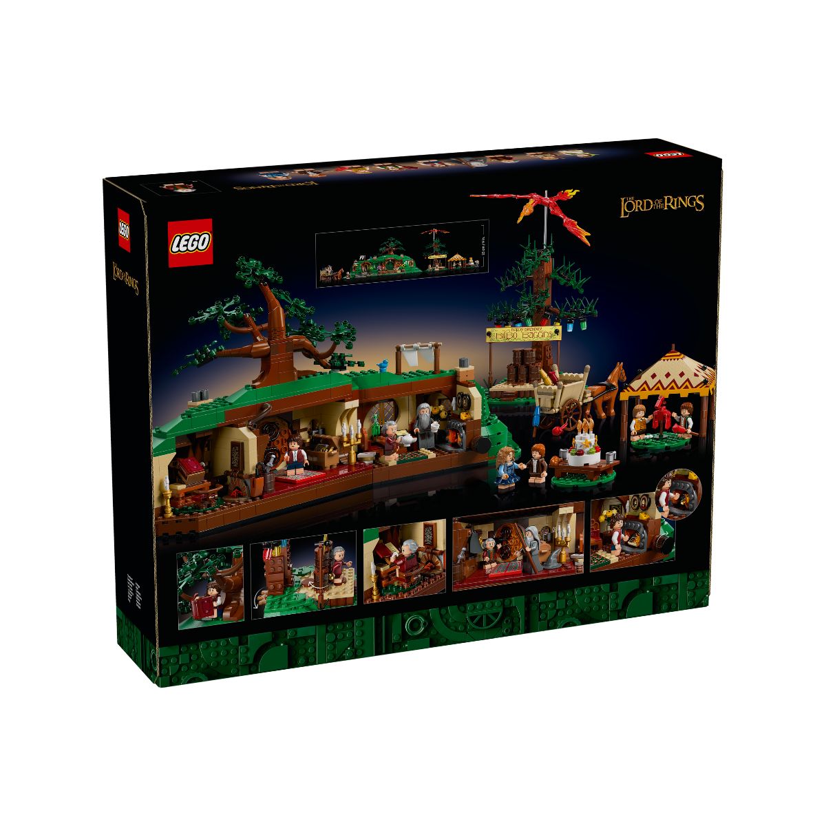 Đồ Chơi Lắp Ráp Chúa Tể Những Chiếc Nhẫn: Shire LEGO ICONS 10354