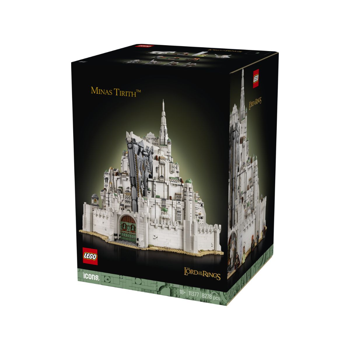 Đồ Chơi Lắp Ráp Chúa Tể Những Chiếc Nhẫn: Thành Minas Tirith™ LEGO ICONS 11377 (8278 Chi Tiết)