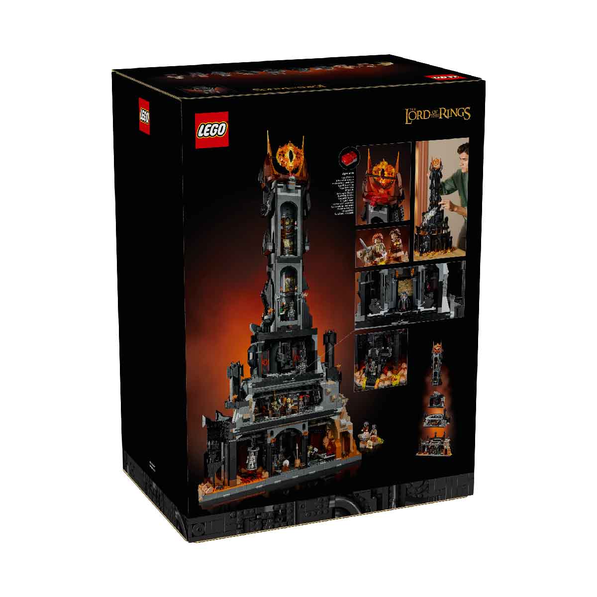Đồ Chơi Lắp Ráp Chúa Tể Những Chiếc Nhẫn: Tháp Barad LEGO ICONS 10333