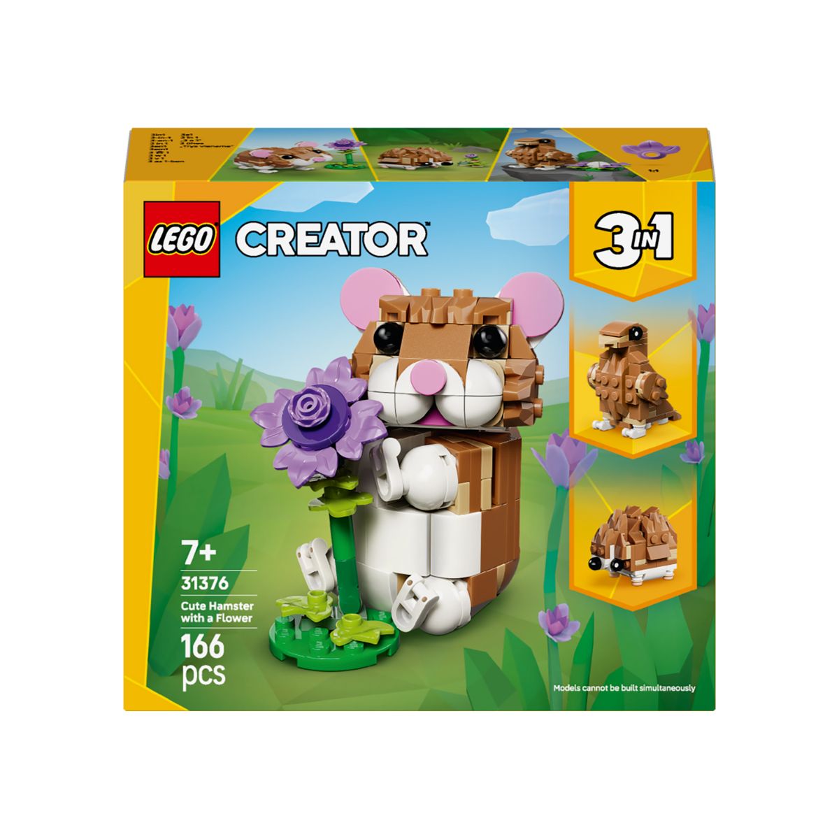 Đồ Chơi Lắp Ráp Chuột Hamster Dễ Thương LEGO CREATOR 31376