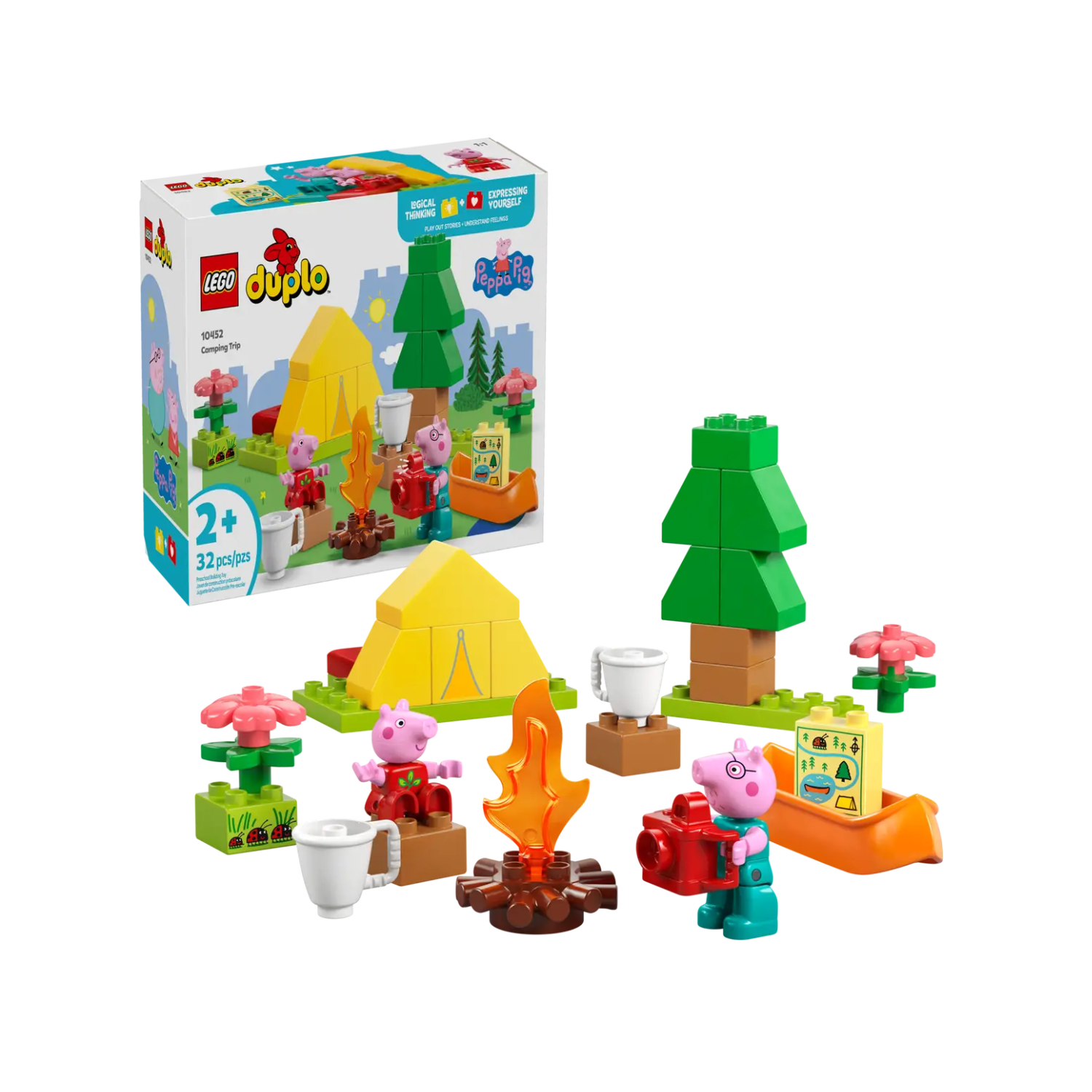 Đồ Chơi Lắp Ráp Chuyến Đi Cắm Trại Lego Duplo 10452