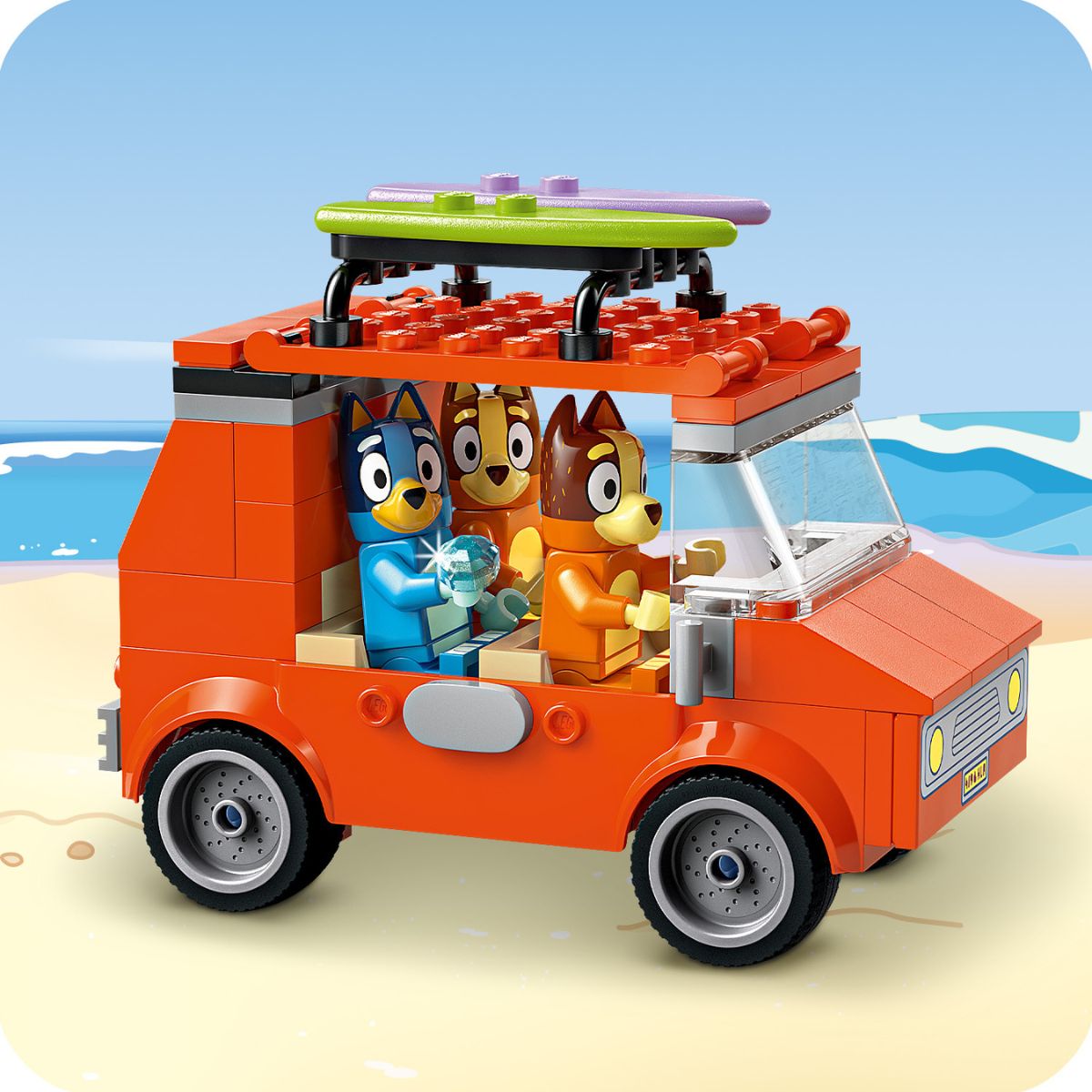 Đồ Chơi Lắp Ráp Chuyến Đi Nghỉ Mát Cùng Gia Đình Bluey LEGO BLUEY 11202 (133 Chi Tiết)