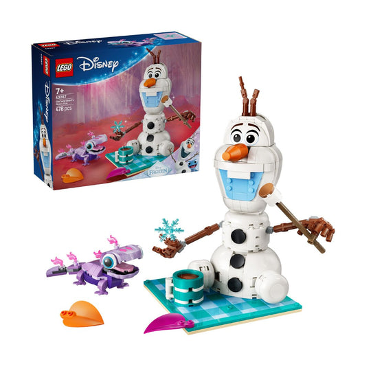 Đồ Chơi Lắp Ráp Chuyến Picnic Của Olaf Và Bruni LEGO DISNEY PRINCESS 43287 (478 chi tiết)