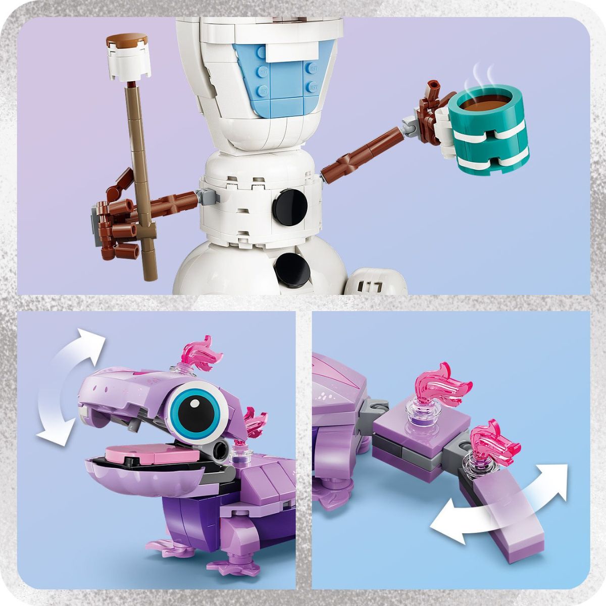 Đồ Chơi Lắp Ráp Chuyến Picnic Của Olaf Và Bruni LEGO DISNEY PRINCESS 43287