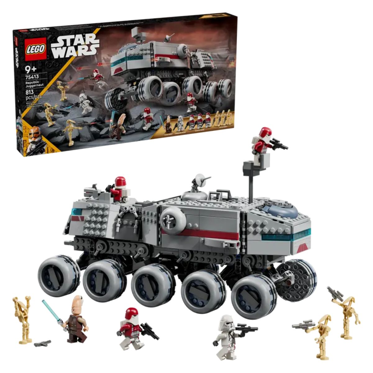Đồ Chơi Lắp Ráp Cỗ Máy Hủy Diệt Juggernaut LEGO STAR WARS 75413