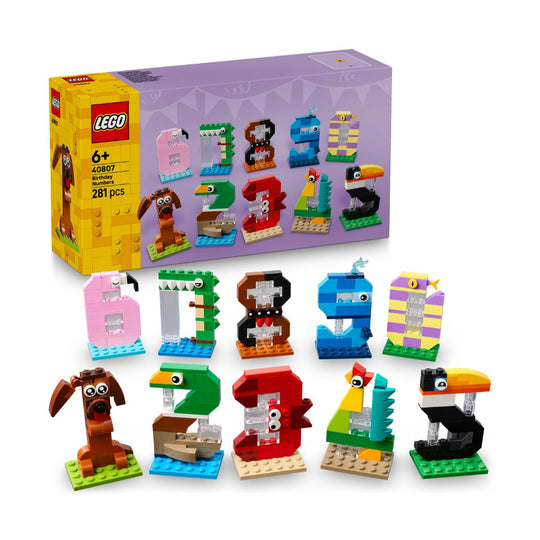 Đồ Chơi Lắp Ráp Con Số Sinh Nhật LEGO SEASONS AND OCCASIONS 40807 (281 chi tiết)
