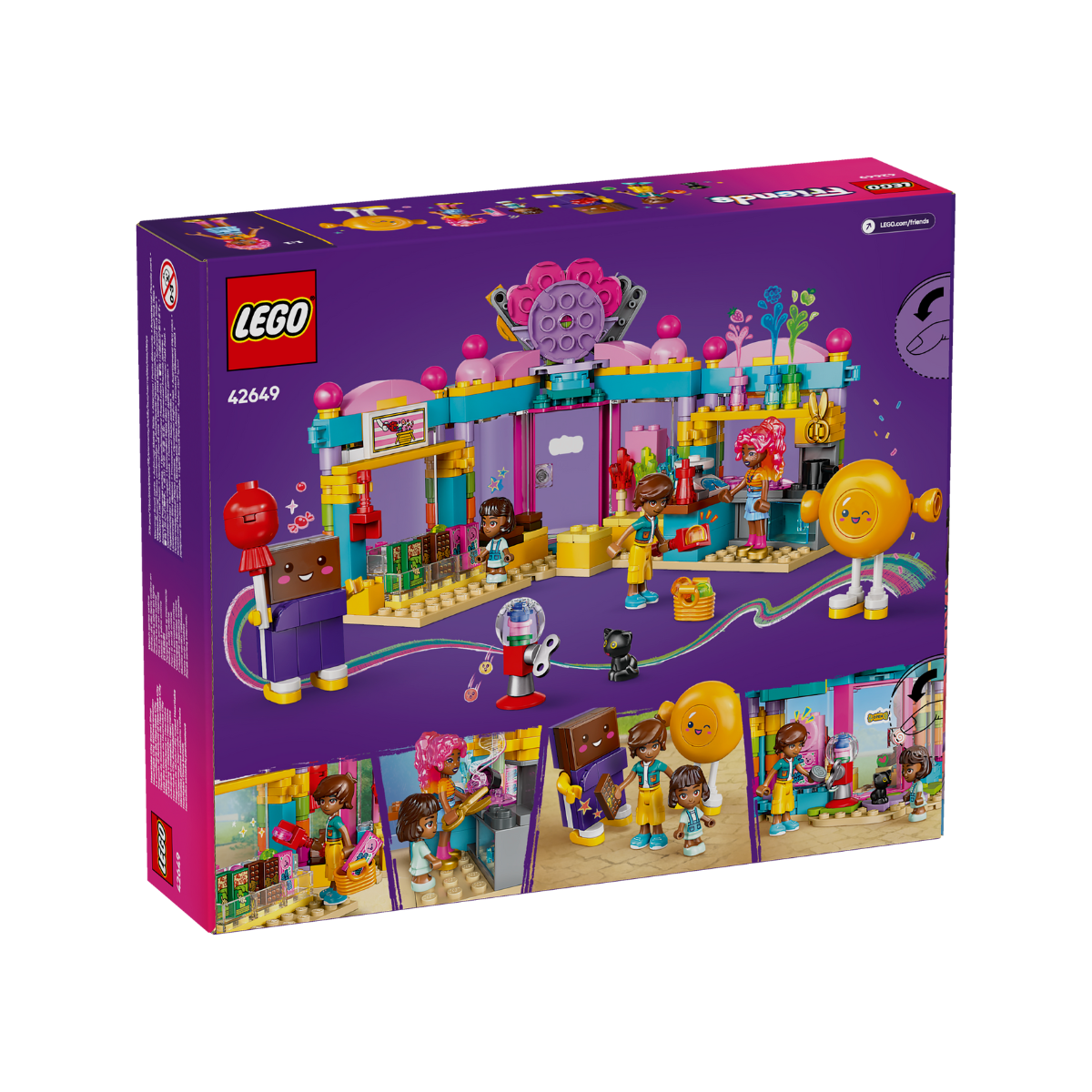 Đồ Chơi Lắp Ráp Cửa Hàng Kẹo Ngọt Thành Phố Heartlake LEGO FRIENDS 42649