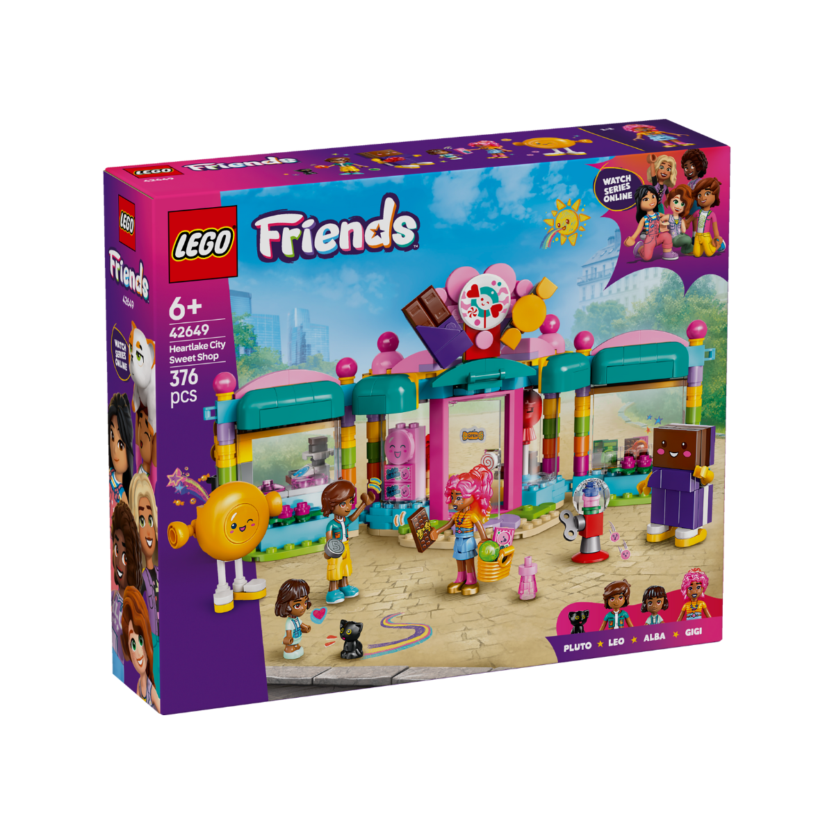 Đồ Chơi Lắp Ráp Cửa Hàng Kẹo Ngọt Thành Phố Heartlake Lego Friends 42649