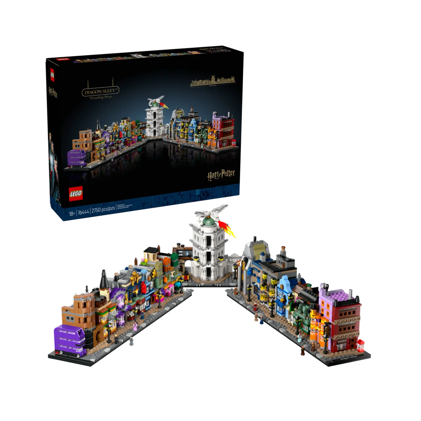 Đồ Chơi Lắp Ráp Cửa Hàng Pháp Thuật Tại Hẻm Xéo LEGO HARRY POTTER 76444