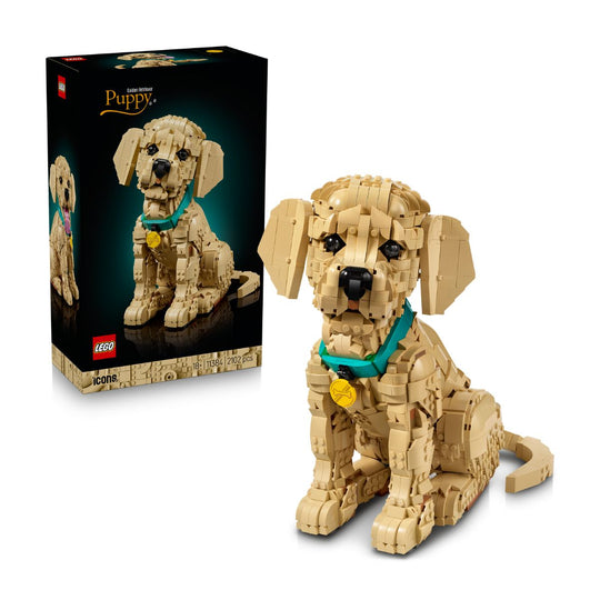Đồ Chơi Lắp Ráp Cún Con Golden Retriever LEGO ICONS 11384 (2102 chi tiết)