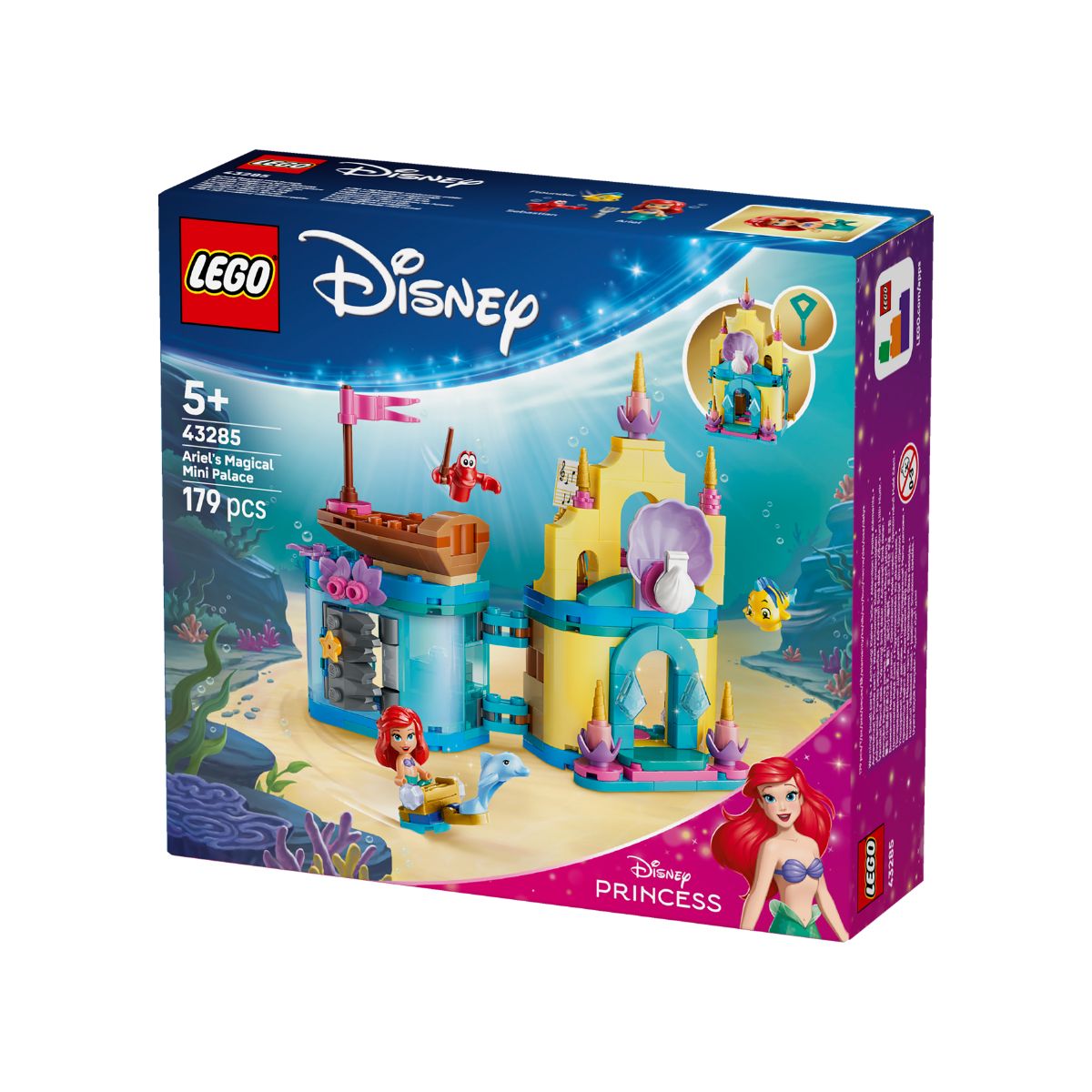 Đồ Chơi Lắp Ráp Cung Điện Diệu Kỳ Của Tiên Cá Ariel LEGO DISNEY PRINCESS 43285