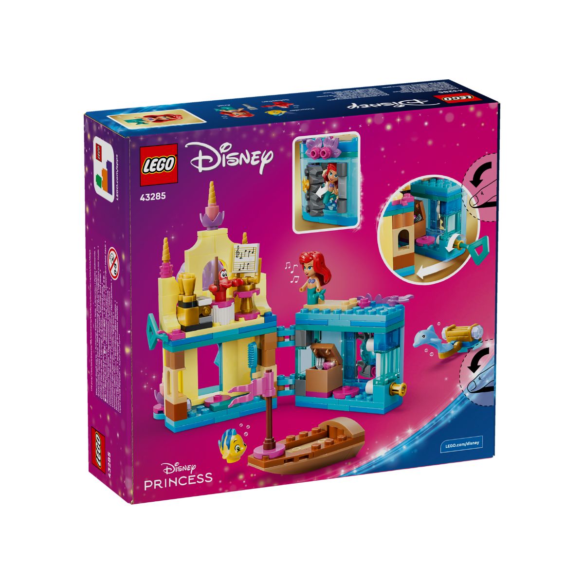 Đồ Chơi Lắp Ráp Cung Điện Diệu Kỳ Của Tiên Cá Ariel LEGO DISNEY PRINCESS 43285