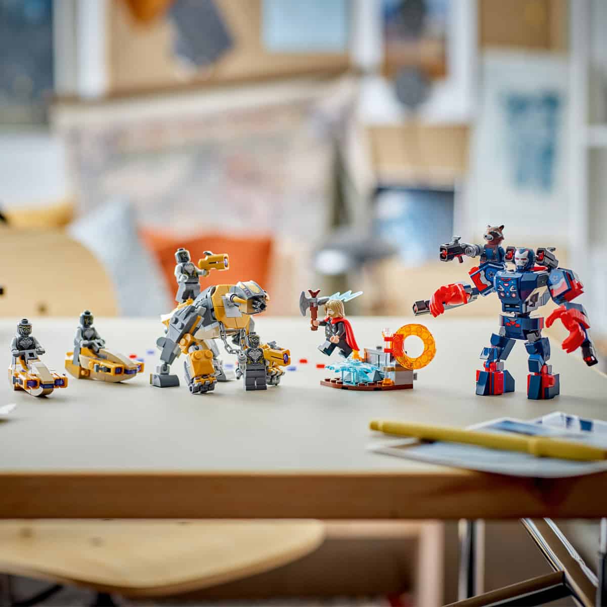 Đồ Chơi Lắp Ráp Cuộc Chiến Cuối Cùng: Thor vs Chitauri LEGO SUPERHEROES 76322