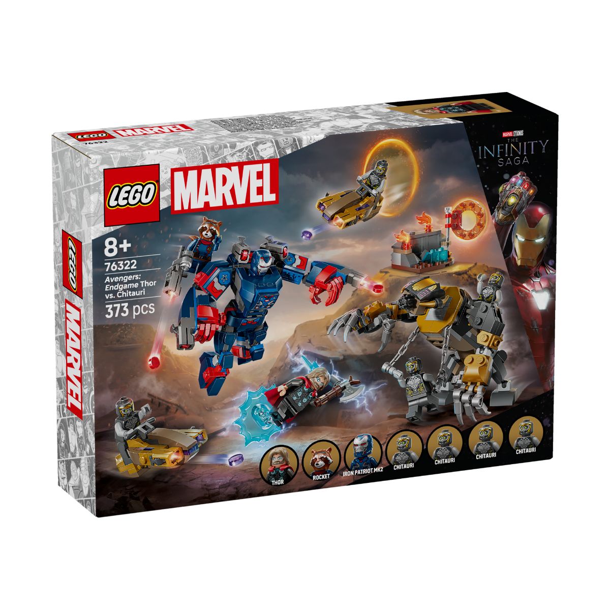 Đồ Chơi Lắp Ráp Cuộc Chiến Cuối Cùng: Thor vs Chitauri LEGO SUPERHEROES 76322