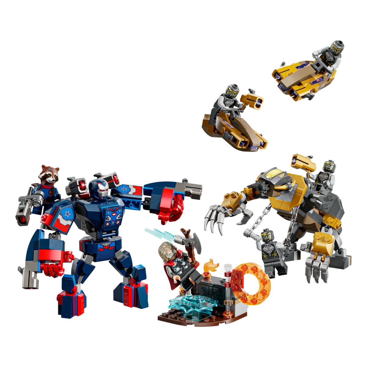 Đồ Chơi Lắp Ráp Cuộc Chiến Cuối Cùng: Thor vs Chitauri LEGO SUPERHEROES 76322