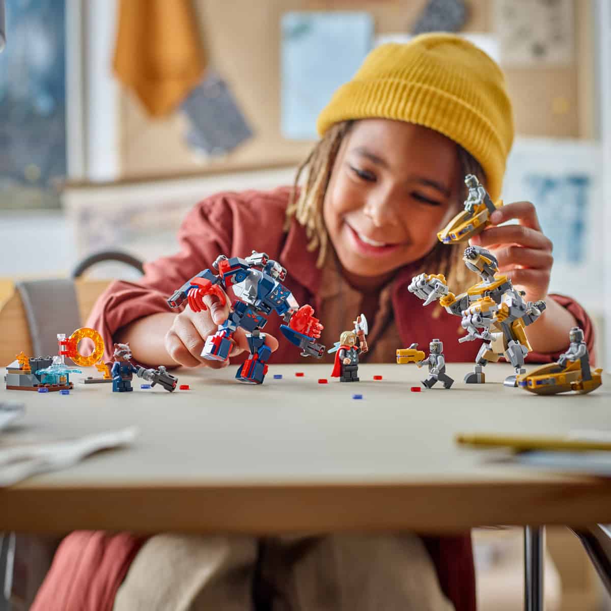 Đồ Chơi Lắp Ráp Cuộc Chiến Cuối Cùng: Thor vs Chitauri LEGO SUPERHEROES 76322