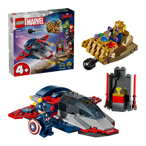 Đồ Chơi Lắp Ráp Cuộc Chiến Giữa Captain America Và Thanos LEGO SUPERHEROES 76319
