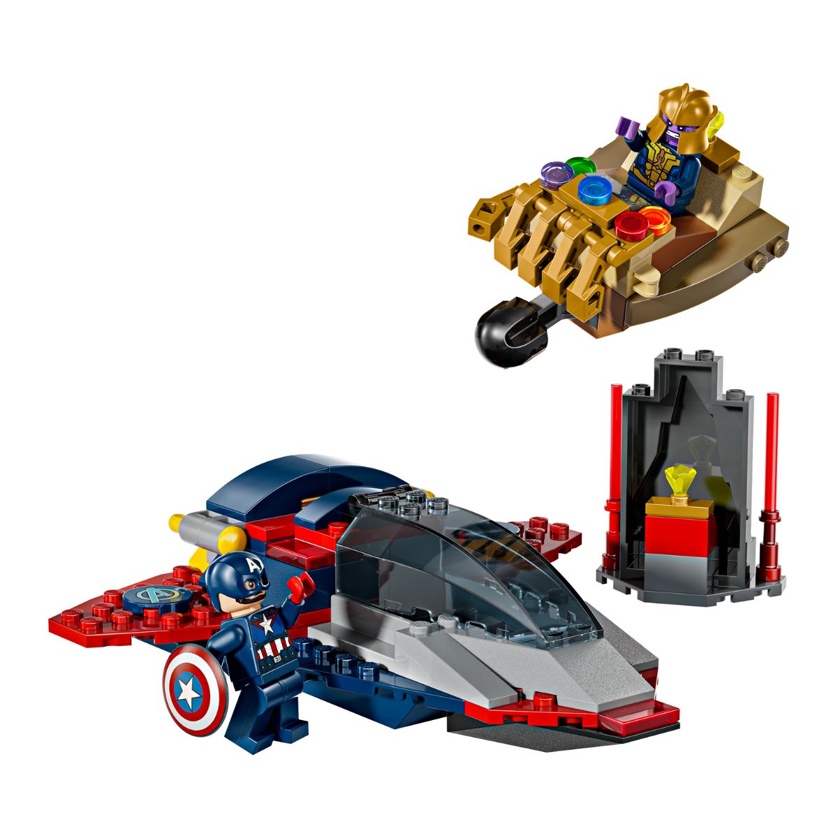 Đồ Chơi Lắp Ráp Cuộc Chiến Giữa Captain America Và Thanos LEGO SUPERHEROES 76319
