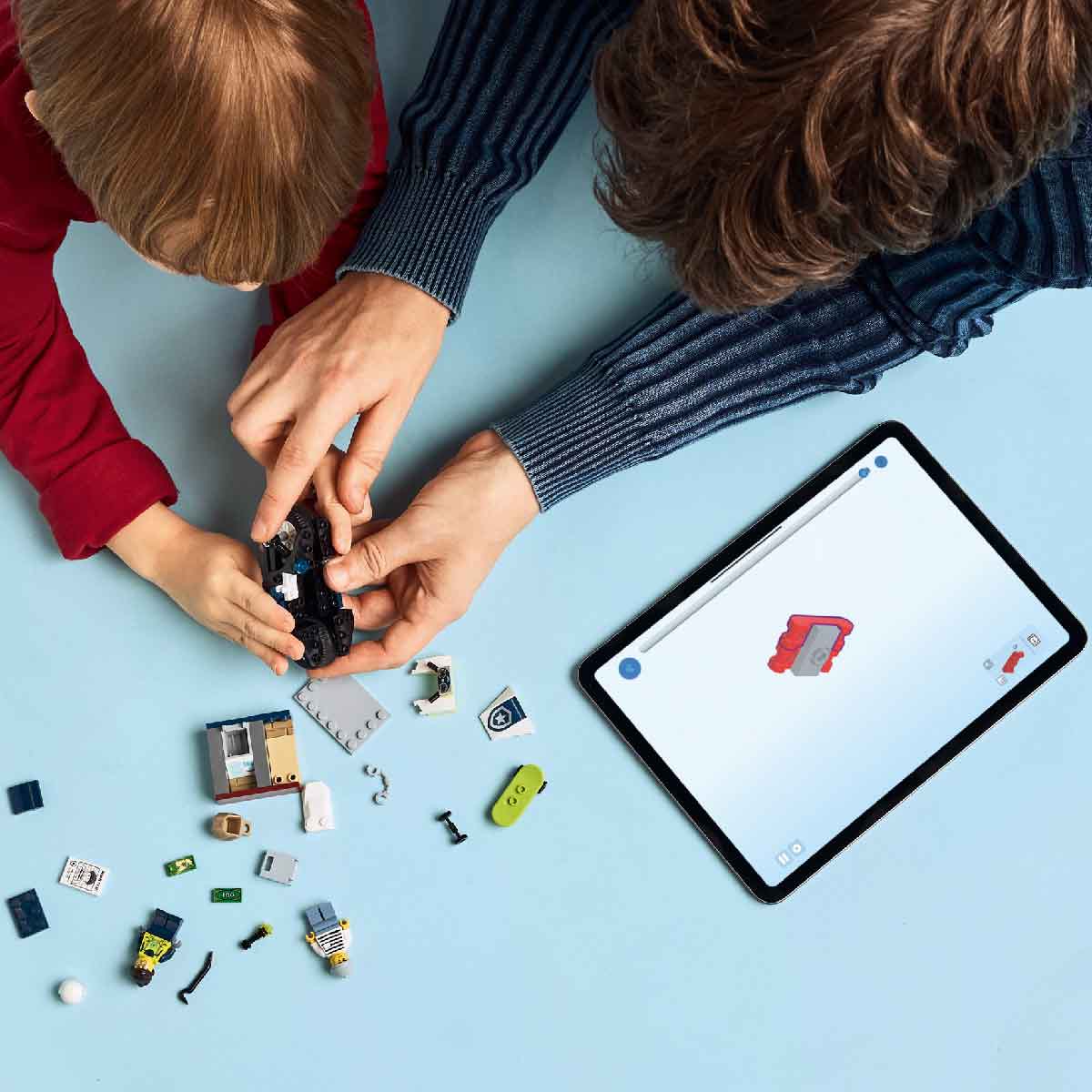 Đồ Chơi Lắp Ráp Cuộc Đua Truy Bắt Cướp LEGO CITY 60455