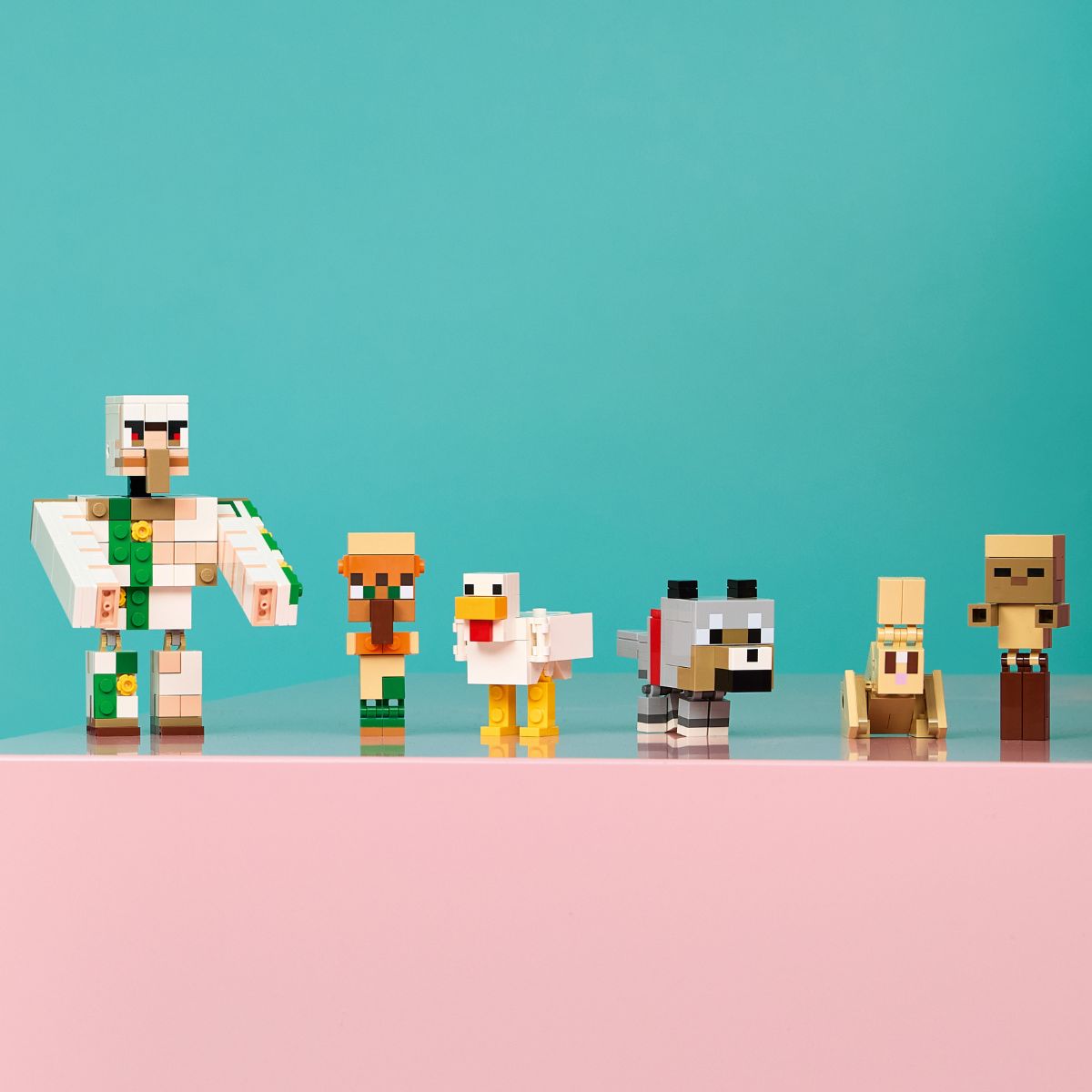 Đồ Chơi Lắp Ráp Cuộc Tấn Công Sa Mạc Của Chicken Jockey LEGO MINECRAFT 21592 (428 Chi Tiết)