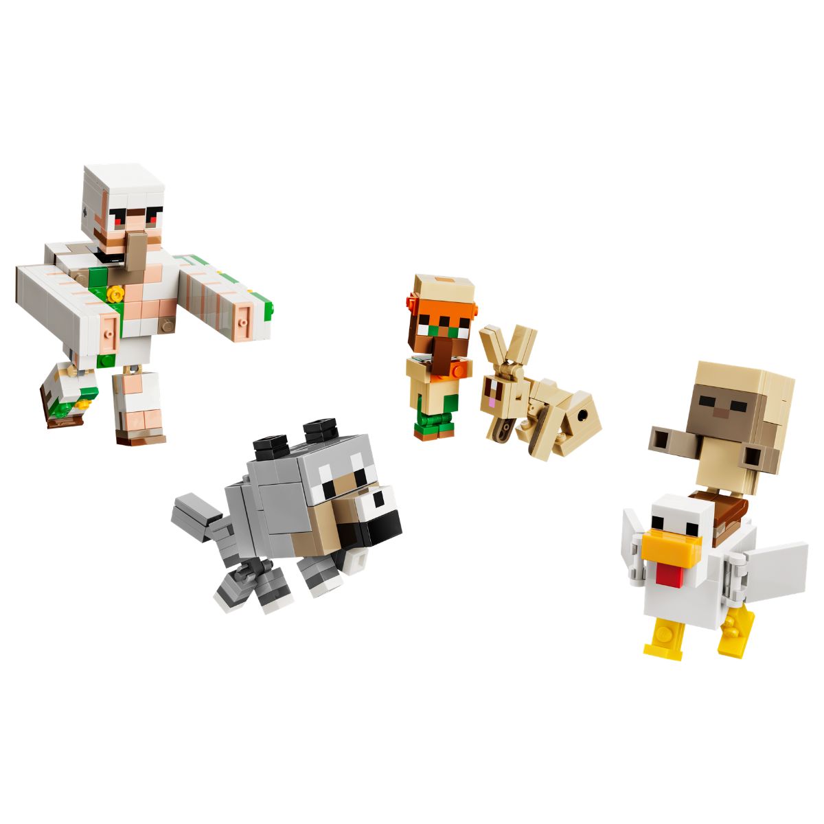 Đồ Chơi Lắp Ráp Cuộc Tấn Công Sa Mạc Của Chicken Jockey LEGO MINECRAFT 21592 (428 Chi Tiết)