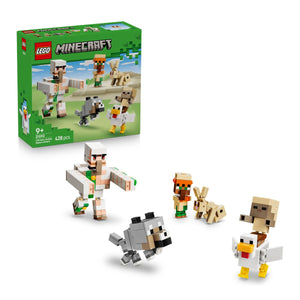 LEGO Minecraft 21592 Chicken Jockey Desert Attack Building Set (428 Pieces)