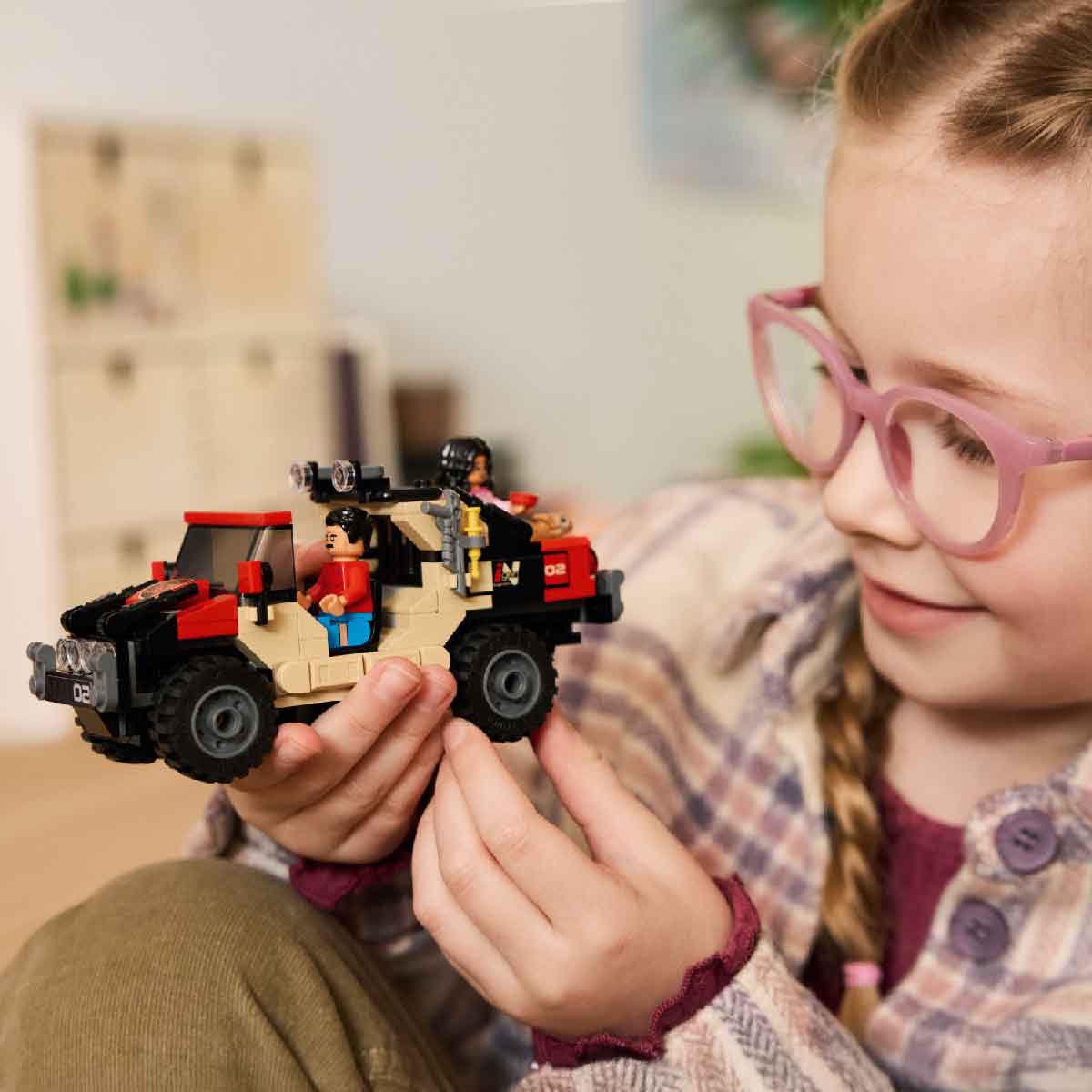 Đồ Chơi Lắp Ráp Cuộc Tẩu Thoát Khỏi Raptor LEGO JURASSIC 76972