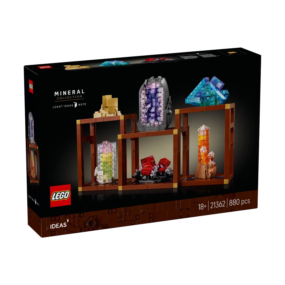 Đồ Chơi Lắp Ráp Đá Quý - Tinh Thể LEGO IDEAS 21362