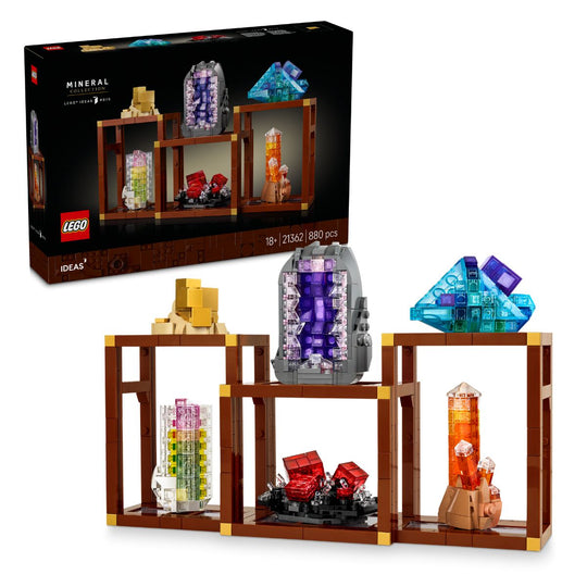 Đồ Chơi Lắp Ráp Đá Quý - Tinh Thể LEGO IDEAS 21362 (880 chi tiết)