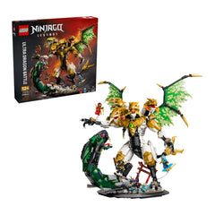LEGO NINJAGO The Ultimate Dragon Battle Building Set 71872 (2,178 Pieces)
