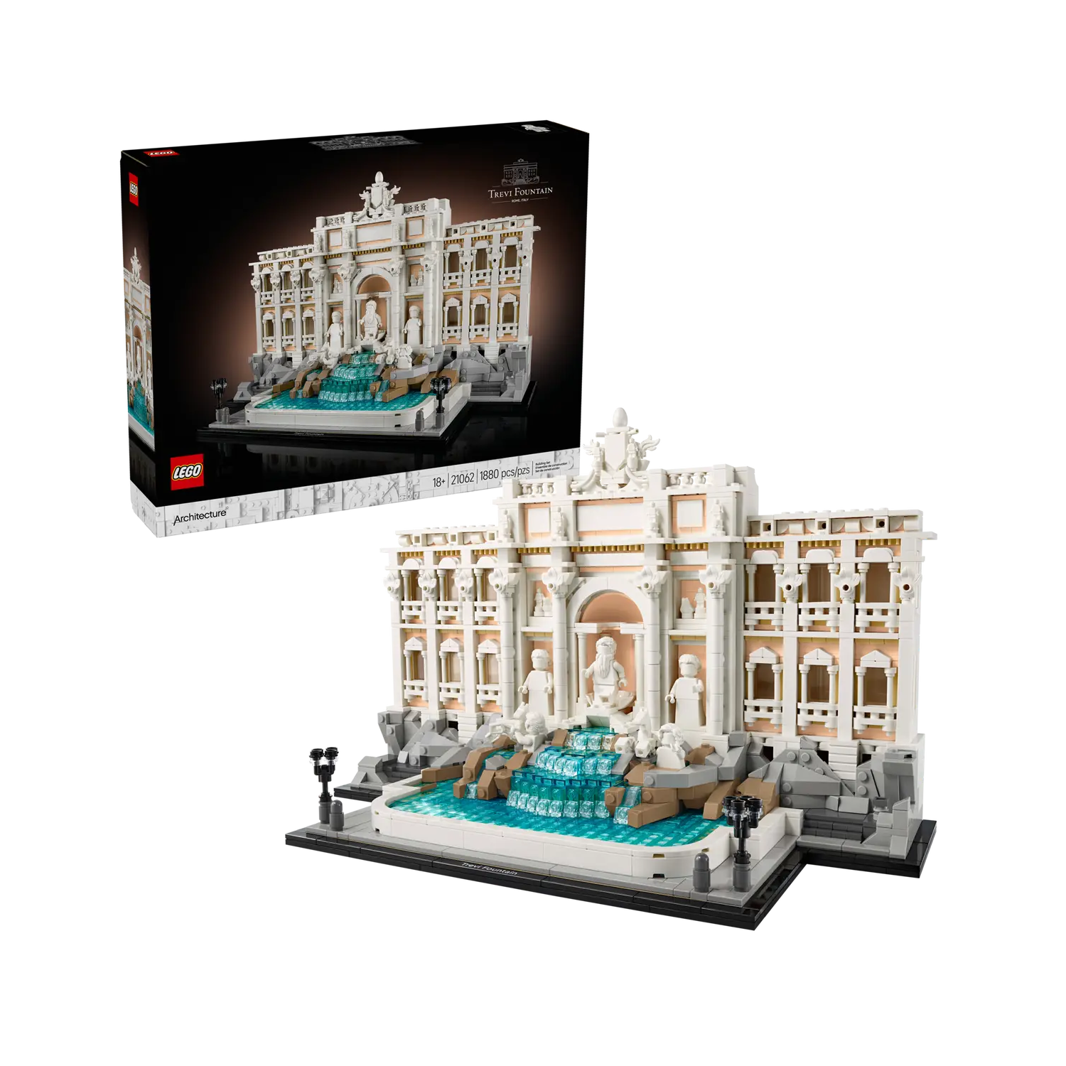 Đồ Chơi Lắp Ráp Đài Phun Nước Trevi Legoarchitecture 21062