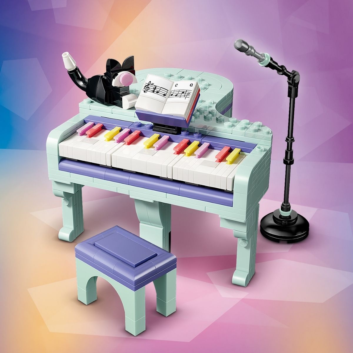 Đồ Chơi Lắp Ráp Đàn Piano Mèo Dễ Thương LEGO CREATOR 31392 (485 chi tiết)