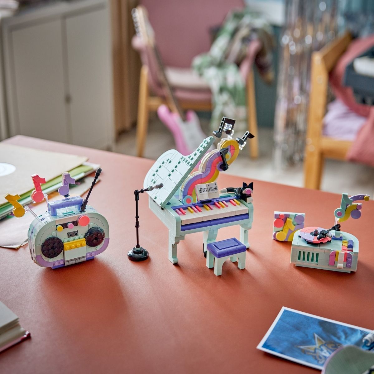 Đồ Chơi Lắp Ráp Đàn Piano Mèo Dễ Thương LEGO CREATOR 31392 (485 chi tiết)