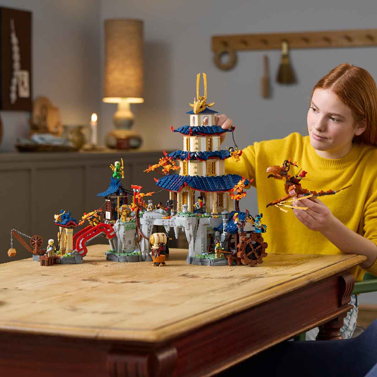 Đồ Chơi Lắp Ráp Đấu Trường Thành Ninja LEGO NINJAGO 71814 (3489 chi tiết)