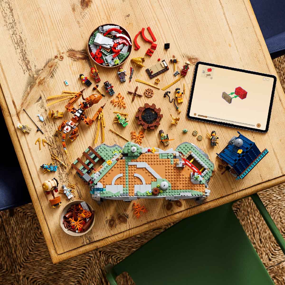 Đồ Chơi Lắp Ráp Đấu Trường Thành Ninja LEGO NINJAGO 71814 (3489 chi tiết)