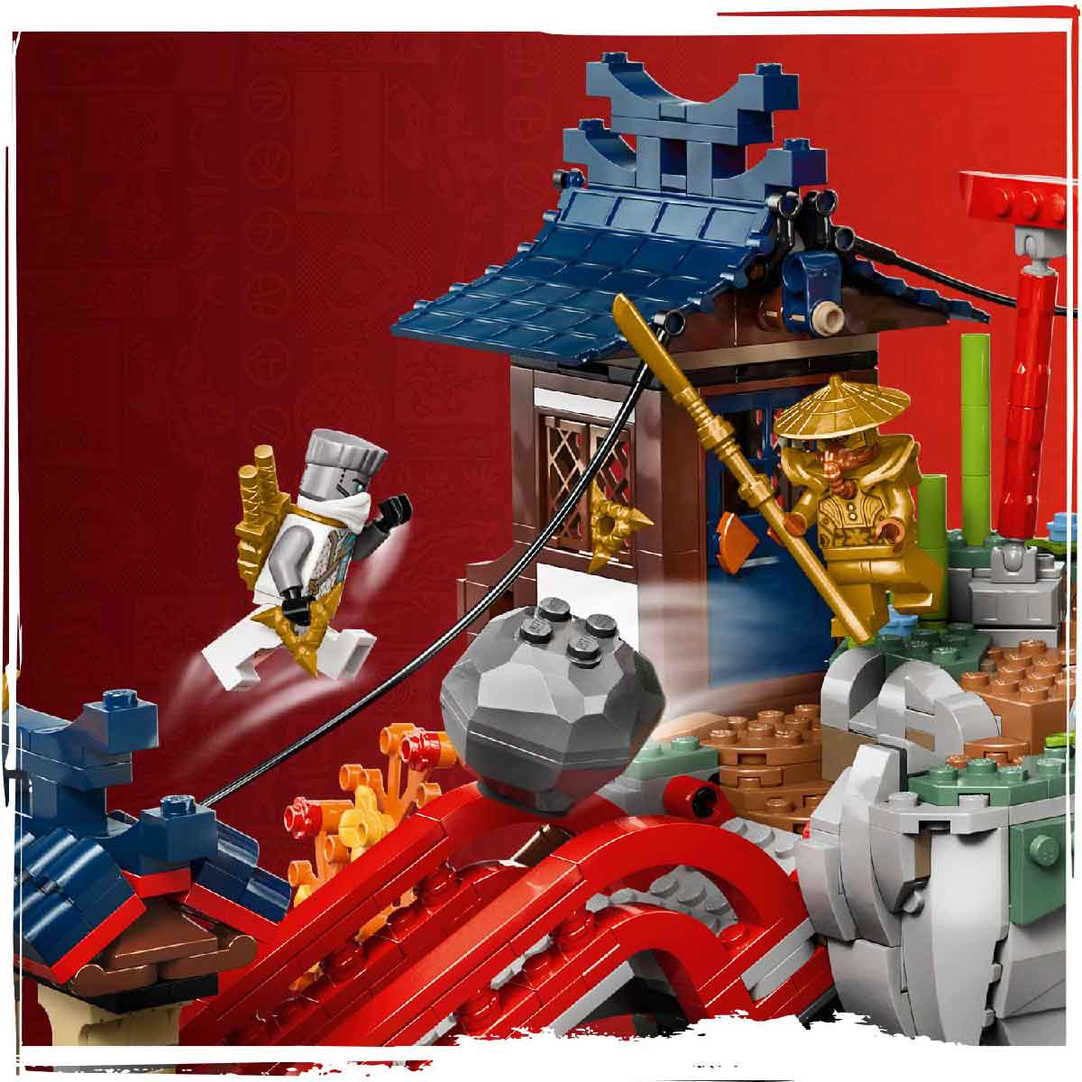 Đồ Chơi Lắp Ráp Đấu Trường Thành Ninja LEGO NINJAGO 71814 (3489 chi tiết)
